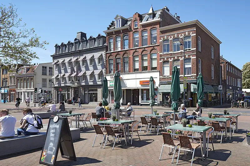 Hotel Lion d'Or Haarlem frente a la estación central
